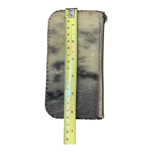 Vintage seal skin wallet. Handmade. Antique (?) - Picture 3 of 16